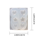 3D Nail Art Mold - #05 Star & Heart